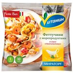 Мираторг Феттучини с морепродуктами в соусе Неаполитано 400 г - изображение