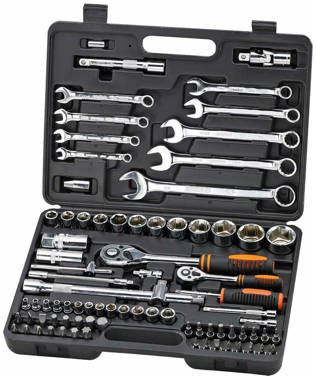 фото Набор инструментов Кратон TS-18, 82 предмета 2 28 09 018