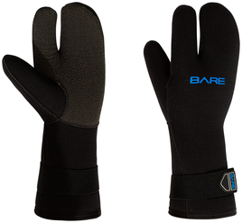 Перчатки Bare 7mm K-Palm Mitt, трехпалые (M. L. XL. 2XL)