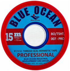 Лента ФУМ Blue Ocean - 19мм х 0,2мм х 15м
