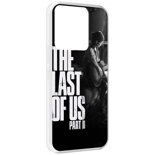 Чехол MyPads The Last of Us Part II Элли для Tecno Spark Go 2022 / Tecno Spark 8C задняя-панель-накладка-бампер