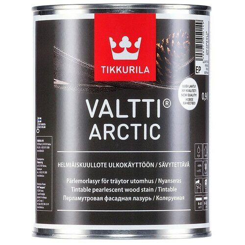 Tikkurila пропитка Valtti Arctic, 0.9 л, бесцветный