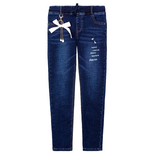 фото Джинсы playtoday размер 110, темно-синий