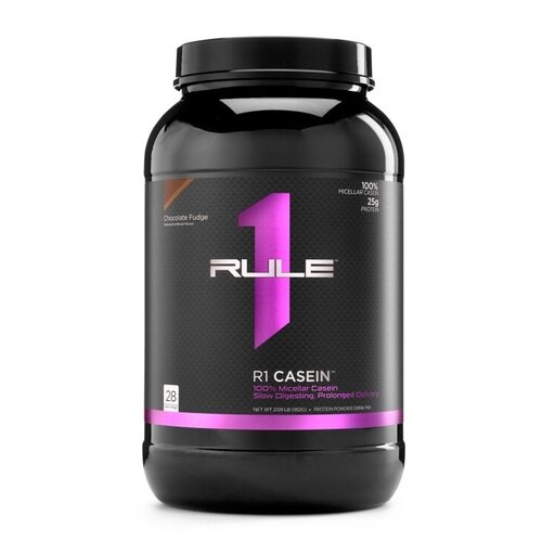 Протеин Rule 1 Casein, 920 гр., клубника-крем