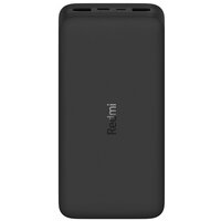 Портативный аккумулятор Xiaomi Redmi Power Bank Fast Charge, 20000 mAh, черный, упаковка: коробка