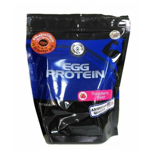 Протеин RPS Nutrition Egg Protein, 500 гр., малина протеин rps nutrition egg protein 500 гр ваниль