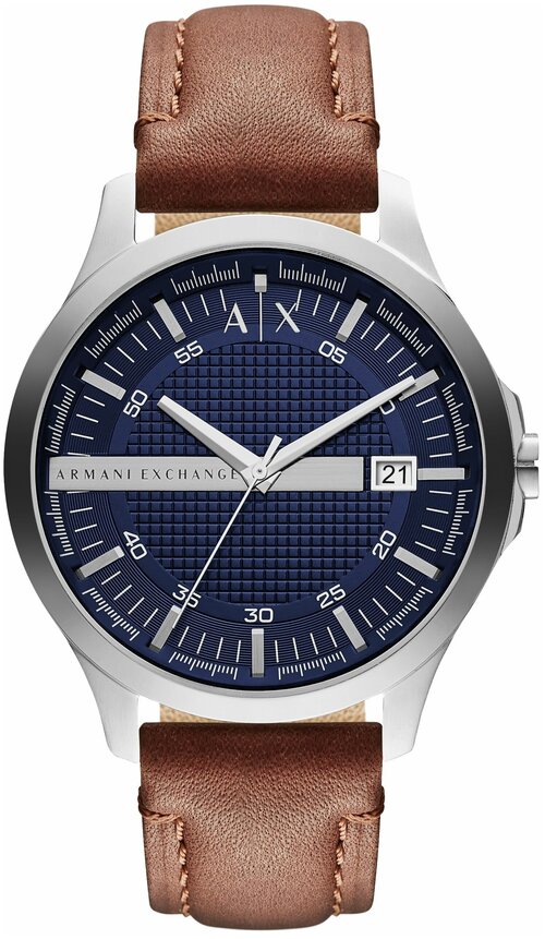 Наручные часы Armani Exchange Hampton 53342, синий, серебряный