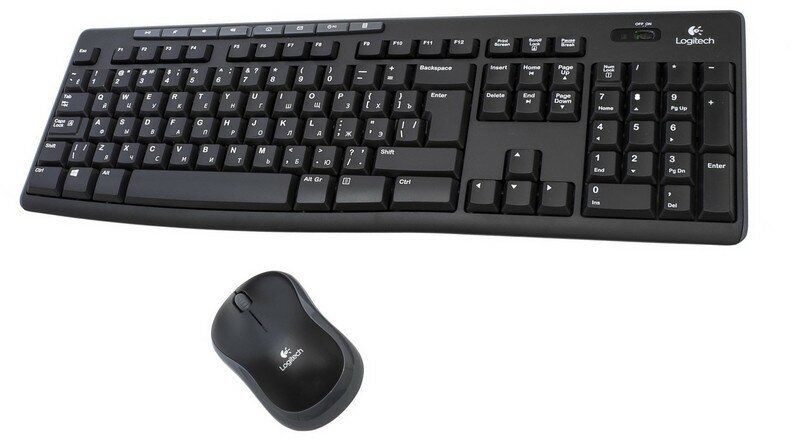 Набор клавиатура+мышь Logitech Wireless Combo MK270 (920-004518)