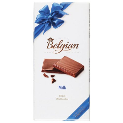 Шоколад The Belgian Шоколад молочный, 100 г