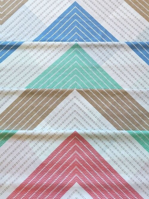 Ткань для шитья хлопок/ ткань поплин ширина 220 / ткань для шитья постельного белья поплин/ отрез 8 метров