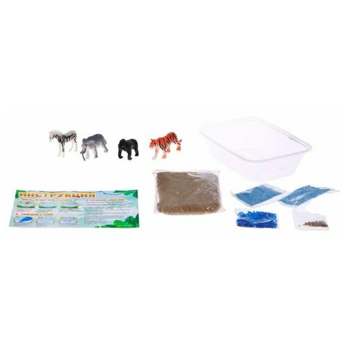 Набор для опытов Удивительная Африка 5 в 1 в пакете 774₽