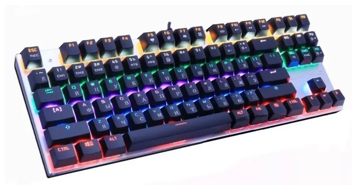 Клавиатура механическая игровая ZERO X76 на синих свитчах