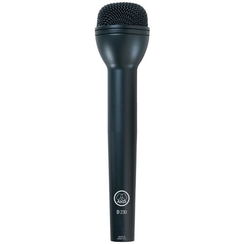 Микрофон репортерский AKG D230, темно-серый