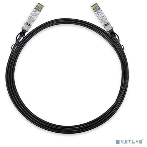 TP-Link SMB Сетевое оборудование TP-Link TL-SM5220-3M 3-метровый 10G SFP+ кабель прямого подключения Черный