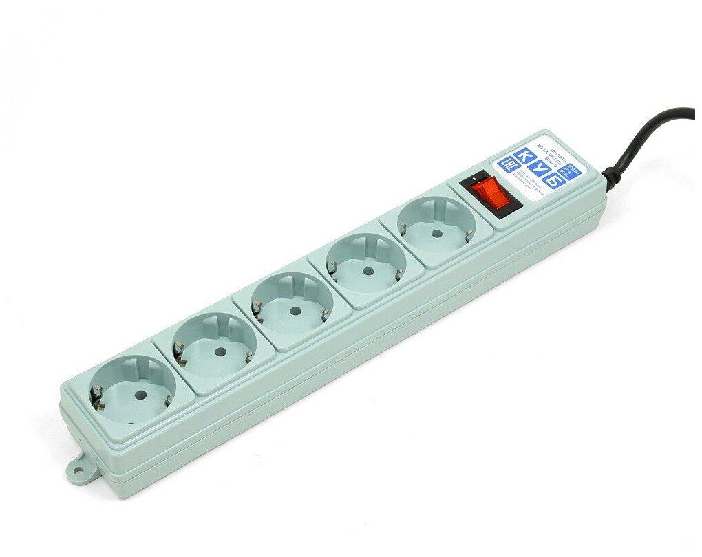 Сетевой фильтр Power Cube SPG-B-6 1.9m