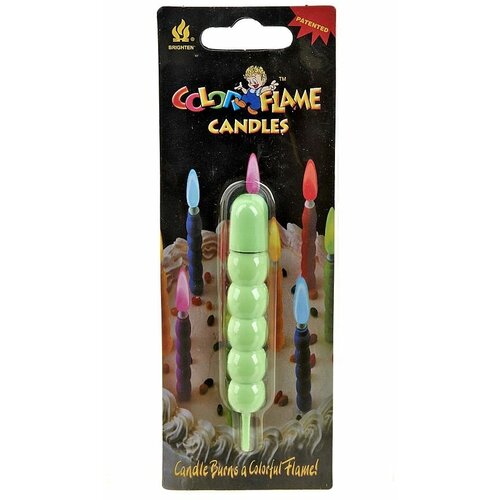 Свеча декоративная / Color flame, ENS / 9 см