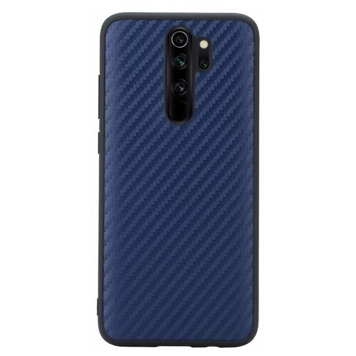 фото Накладка g-case carbon для xiaomi redmi note 8 pro, темно-синяя