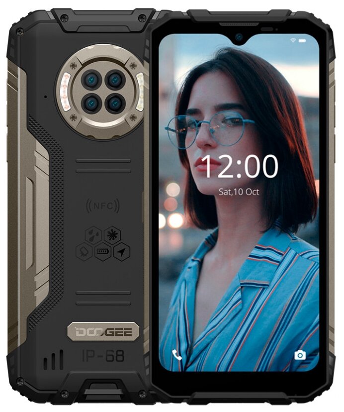 Смартфон Doogee S96 Pro 8+128ГБ Mineral Black