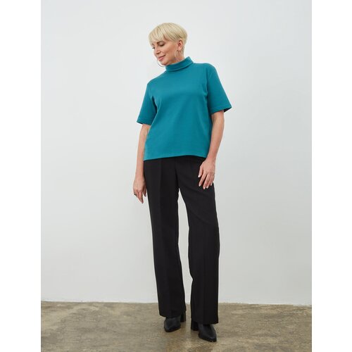 Водолазка hassfashion, размер M, зеленый