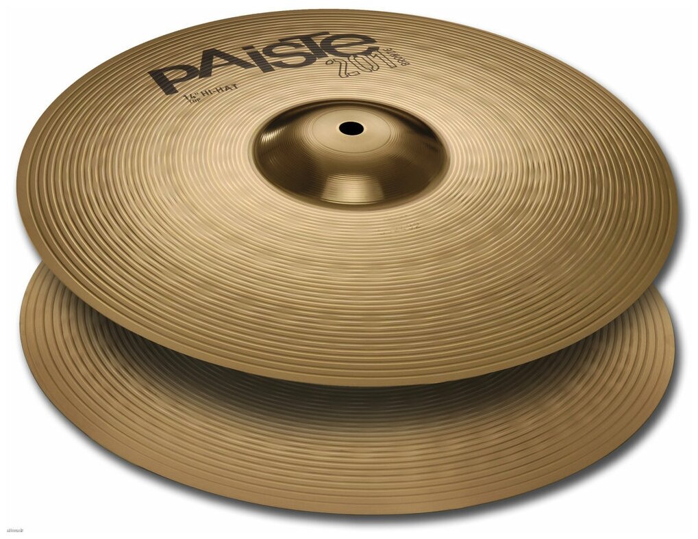 Paiste 0000154014 201 Bronze Hi-Hat Две тарелки 14"