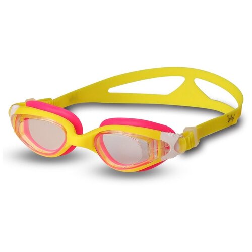 фото Очки для плавания детские indigo nemo gs16-3 желто-розовый