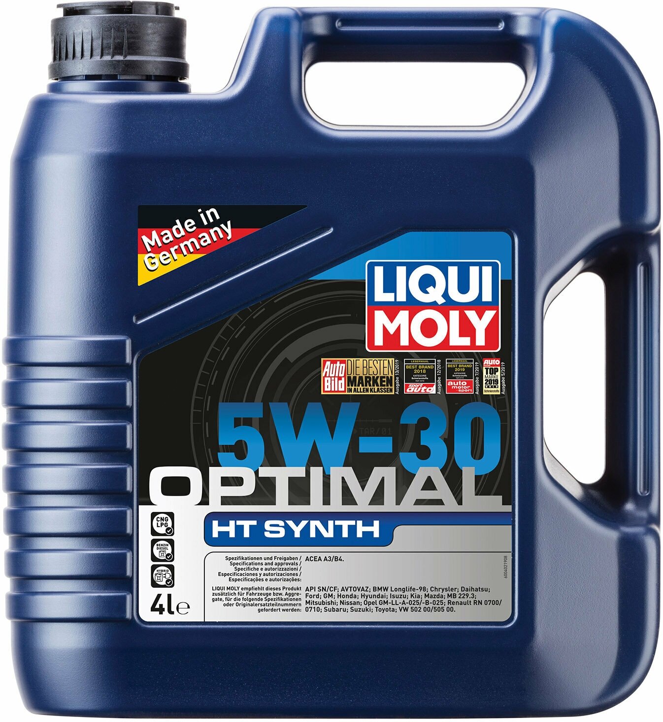 Масло моторное LIQUI MOLY OPTIMAL 5w30 4л