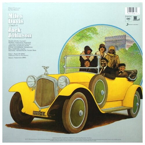 Виниловая пластинка Miles Davis A TRIBUTE TO JACK JOHNSON