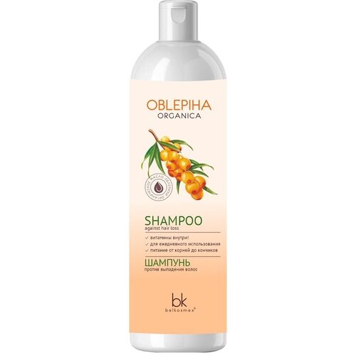 шампунь для волос belkosmex oblepiha organica шампунь против выпадения волос Шампунь против выпадения волос Oblepiha Organica 400г