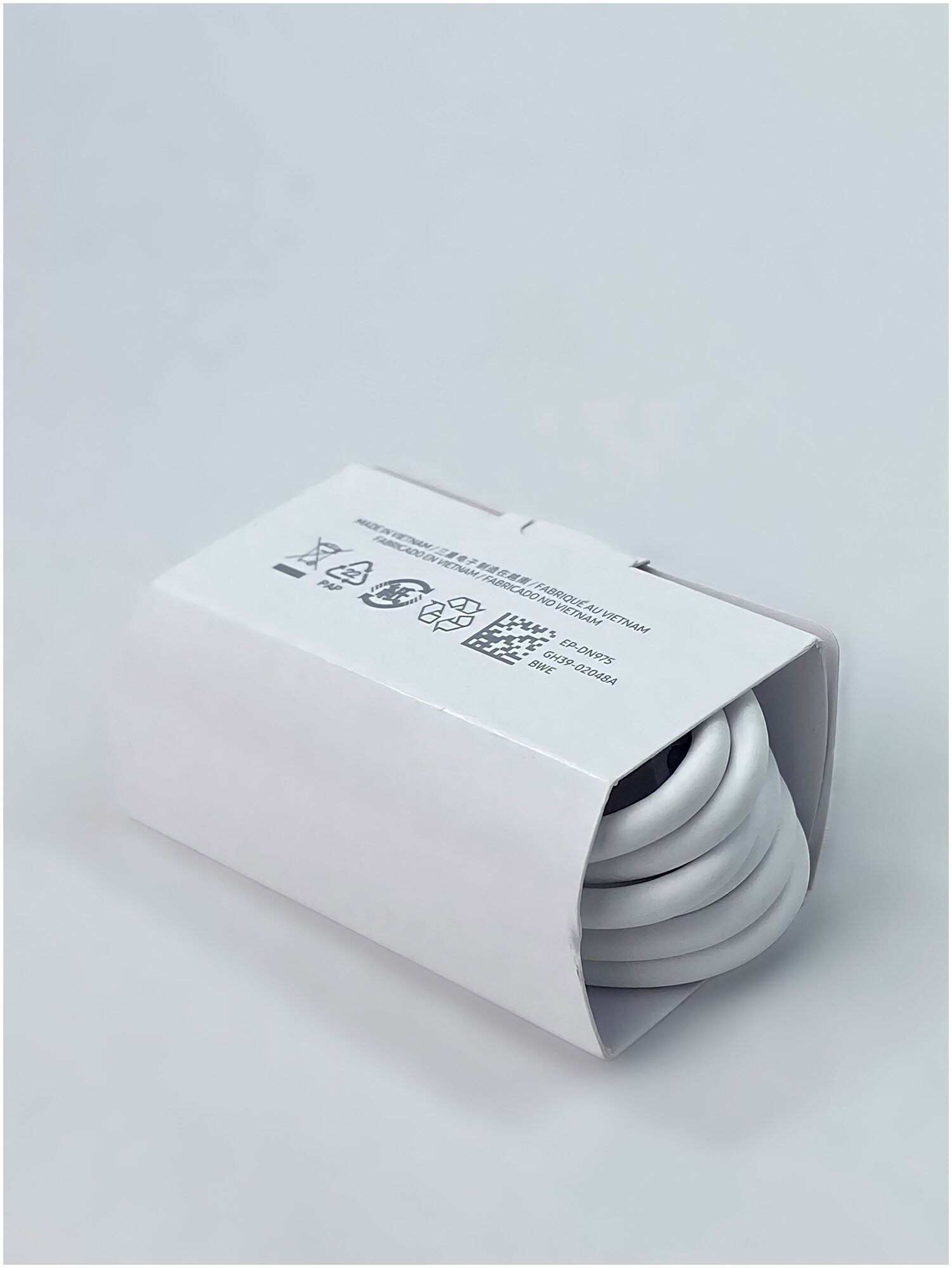 Кабель для Samsung USB Type-C- USB Type-C (EP-DN975),1м. Белый