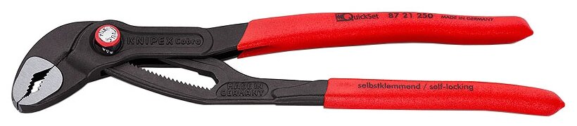 Клещи Knipex 87 21 250 SB в блистере 250 мм