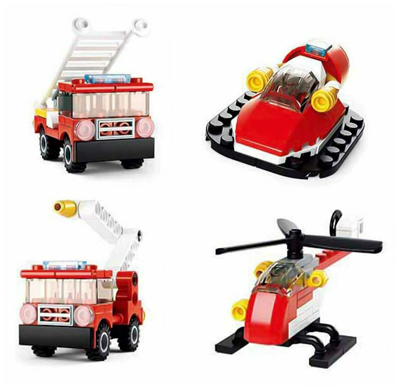 Миниконструктор SLUBAN Пожарные M38-B0593