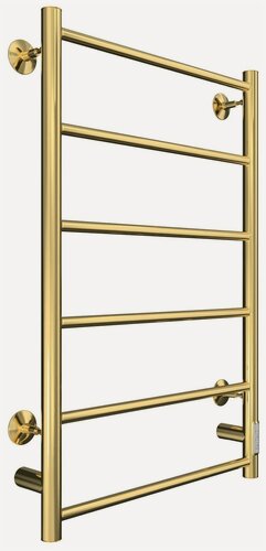 Изображение товара Полотенцесушитель двин J neo 80/50 Электрический (Золотой матовый) NEW