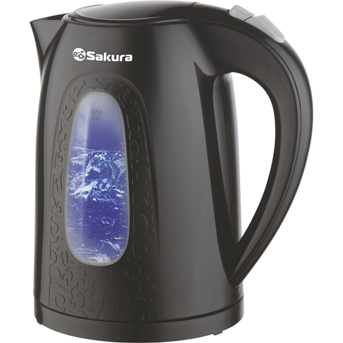 Чайник электрический Sakura SA-2345BK чёрный 2.0л чайник электрический sakura 2 л 2200 вт sa 2345bk