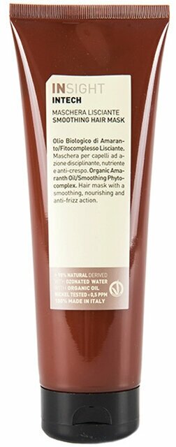 Разглаживающая маска SMOOTHING HAIR MASK (250 мл) INT155/5813