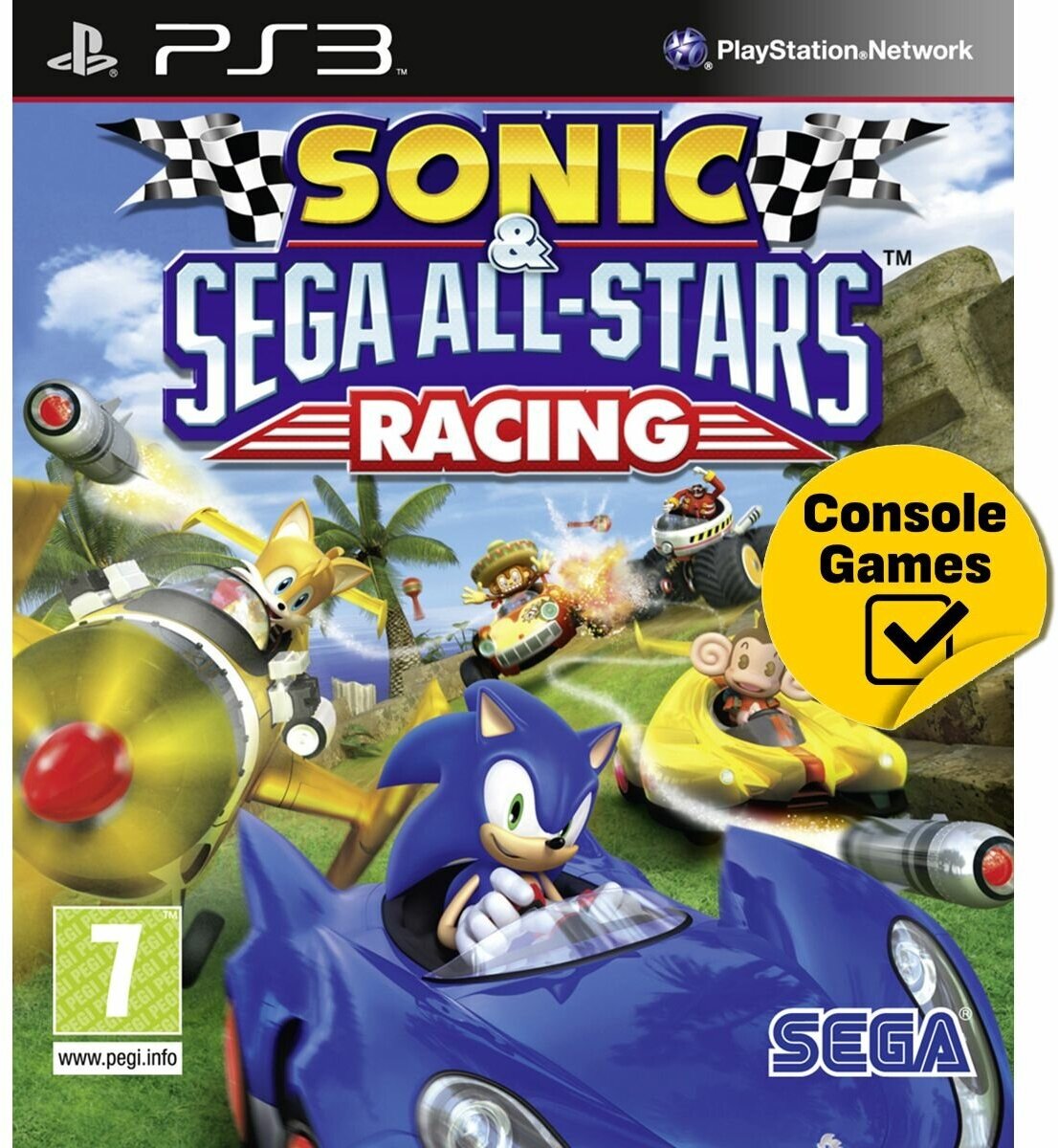 PS3 Sonic & SEGA All-Stars Racing (английская версия)