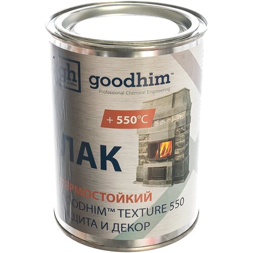 GOODHIM (Гудхим) Лак термостойкий для камня и других мин поверхностей GOODHIM TEXTURE 550 0,8 л.