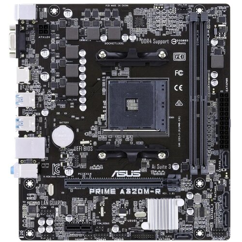 Материнская плата ASUS PRIME A320M-R-SI 765400₽