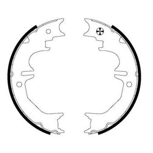 фото Комплект колодкок стояночного тормоза textar 91066100