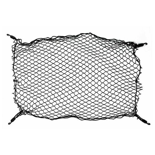 Сетка багажная напольная 90х75 см 4 пластиковых крючка 1167₽