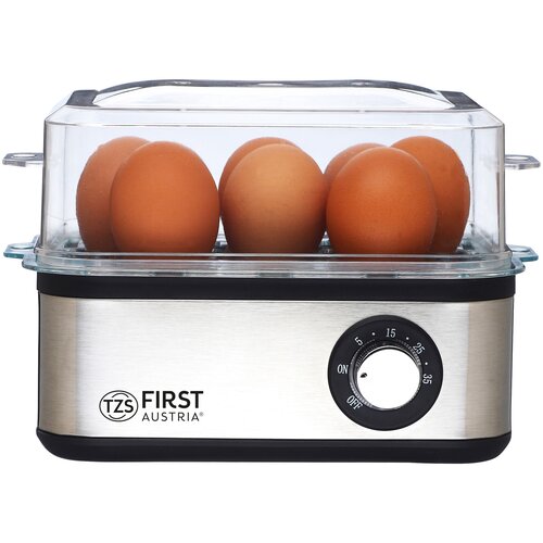 5115-3 Яйцеварка FIRST, 1-8 яйца, 500 Вт, таймер 35 мин., автоотключ., подогрев