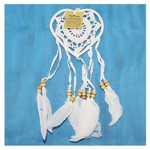 Для дома Индонезия Ловец снов с перьями, настенный декор дома, 12 см белый
