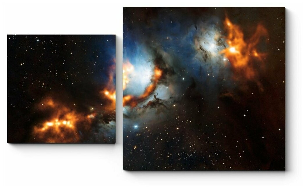 Модульная картина Туманность Ориона 170x102