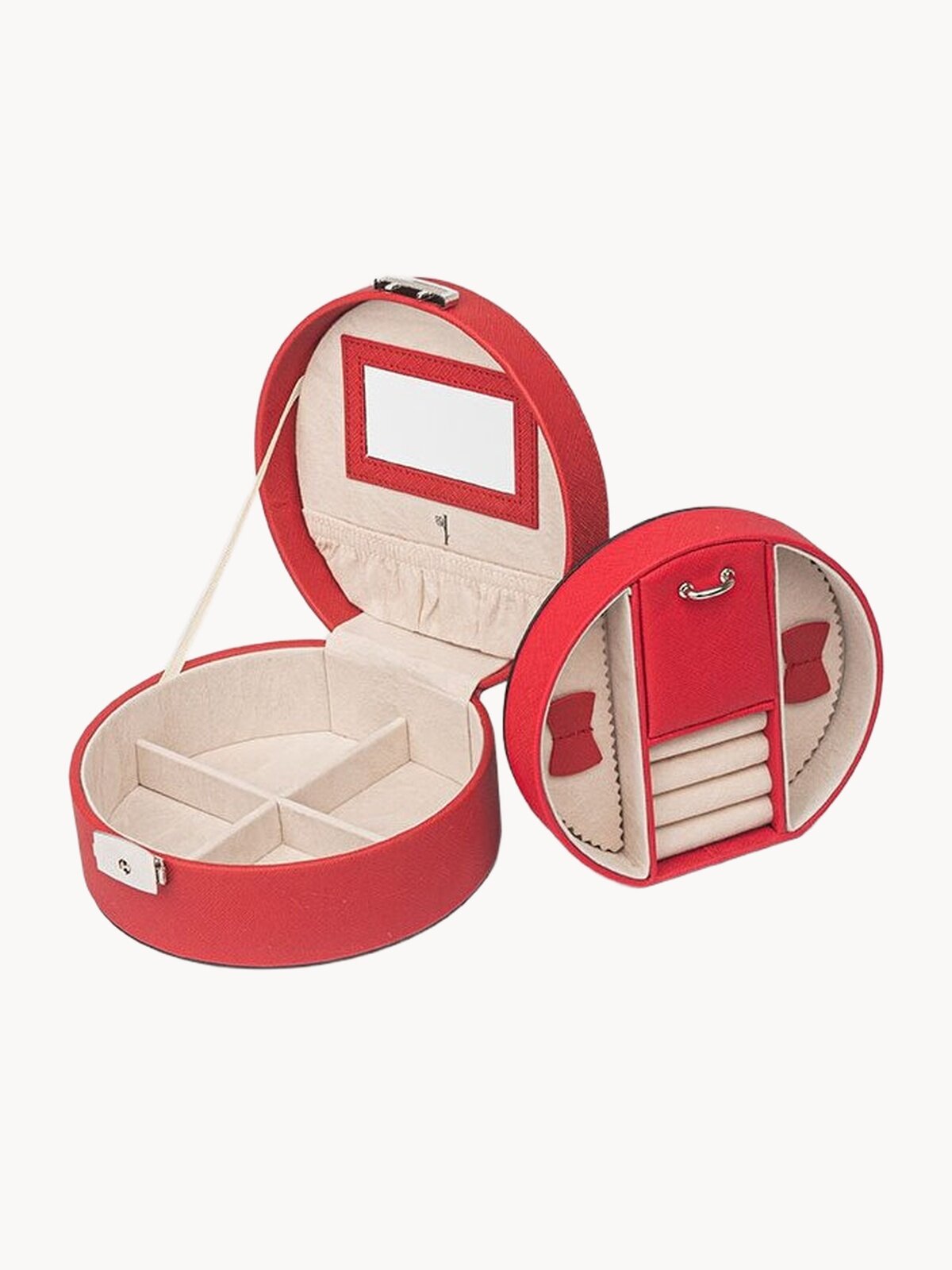 Шкатулка для украшений S-651B-7RB бордовый