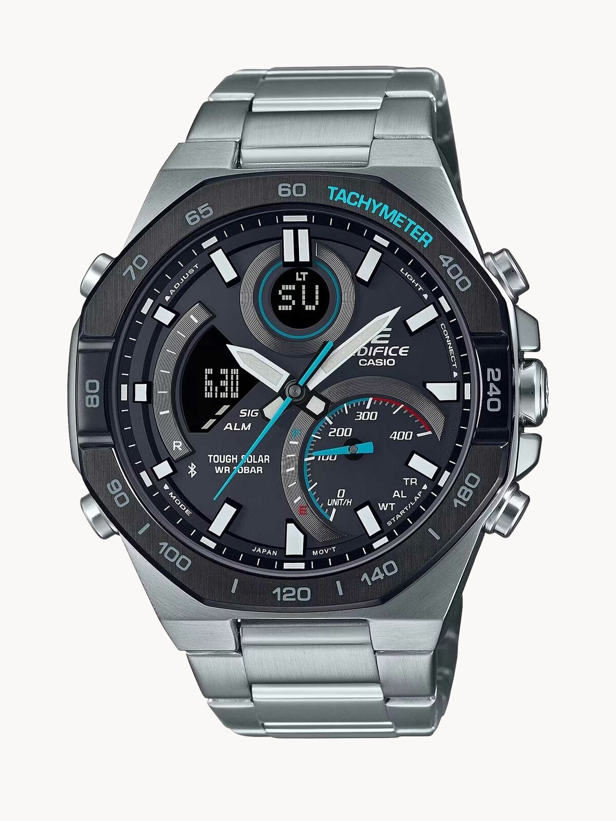 Наручные часы CASIO Edifice, серебряный/черный