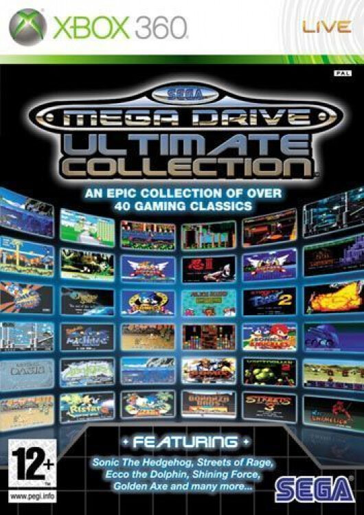 Sega Mega Ultimate Collection (Xbox 360) английский язык