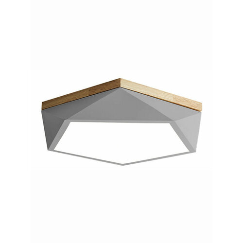 Умный потолочный светильник Xiaomi HuiZuo Smart Macaron Polygon Ceiling Light 24W Midnight Ash