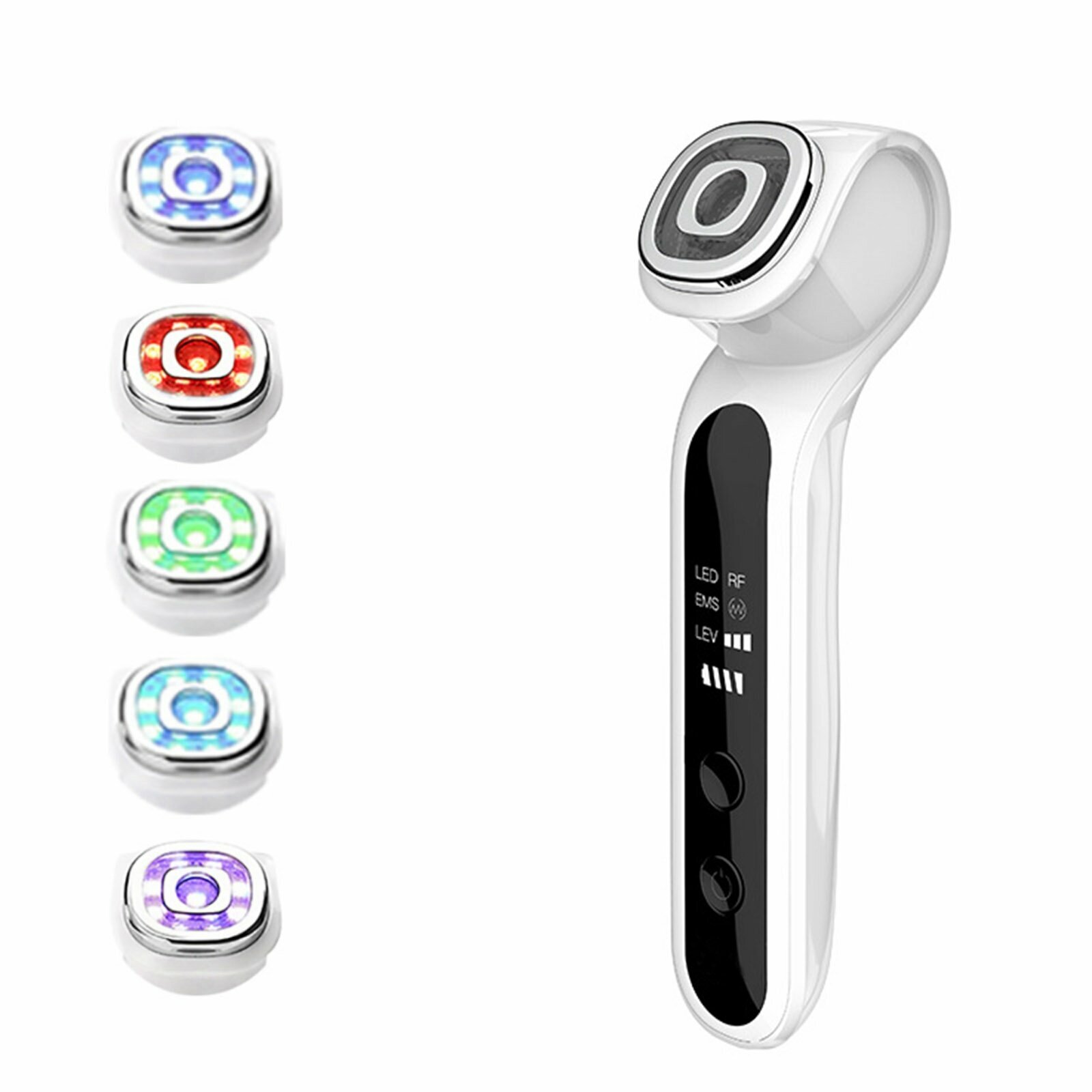 Led photon facial massage therapeutic instrument RF Beauty anti wrinkle instrument beauty machine - фотография № 7