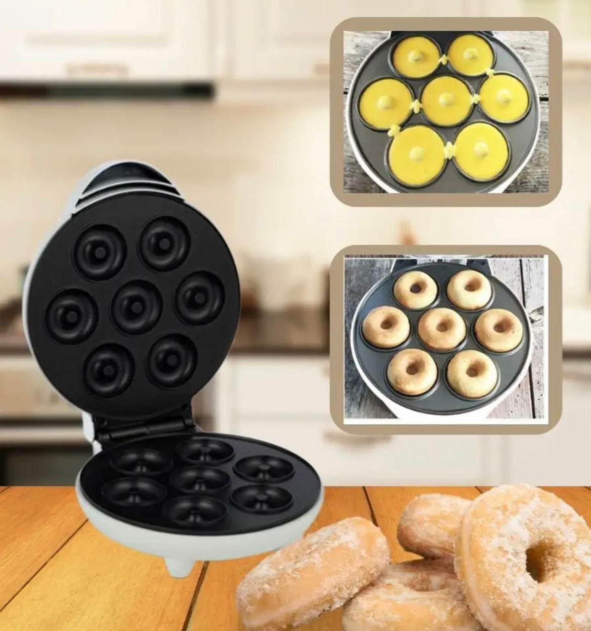 Электрический аппарат для пончиков/Мультипекарь для пончиков