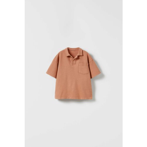 Футболка Zara, размер 5-6 лет (116 cm), розовый