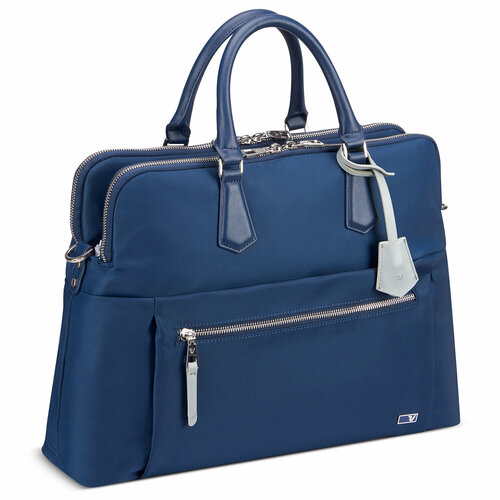 сумка для ноутбука roncato 400902 panama laptop briefcase 23 dark blue Сумка RONCATO, синий